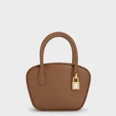 CHARLES & KEITH Suki スキパッドロックトートバッグ