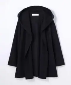 GALERIE VIE ウールジャージー フーデッドコート