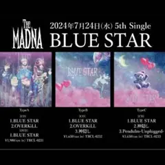 THE MADNA BLUE STAR シングル