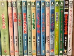 ジブリ特典DVDとケース15作品のセットです。映画本編全てと特典映像見れます。