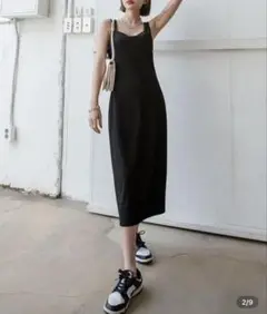 SHEIN Dazy ノースリーブ リブニット ワンピースSサイズ