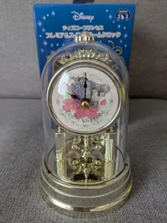Disney ディズニープリンセス プレミアムスイングドームクロック ゴールド