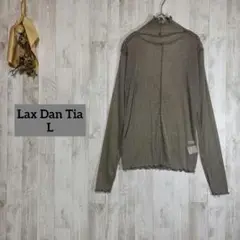 h1553 Lax Dan Tia 【L】グレー シースルー ラメ 大人女子