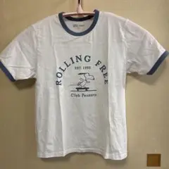 ユニクロTシャツスヌーピーXLレディース
