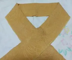菊柄の半襟 ハンドメイド