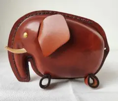【未使用品】 鴻池製作所 羊の貯金箱 本革製 鍵付き タグ付 ヒツジ 希少 未使用品】 鴻池製作所 羊の貯金箱 本革製 鍵付き タグ付 ヒツジ