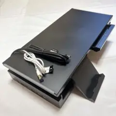 ⭐️モニター台 ブラック USBポート 充電 USB2.0 USB3.0 タイプC