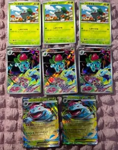 フシギバナ進化系セット　8枚