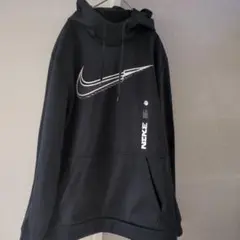 メンズXXL 3L 2XLサイズ■NIKE■ナイキパーカー　ビックロゴ ブラック