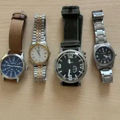 【ジャンク品】　腕時計まとめ売り４本