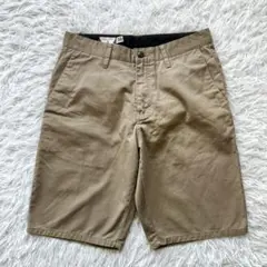 状態良 ボルコム ハーフパンツ メンズ ベージュ 30サイズ 010