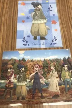 ゆるキャン△ クリアファイル　もみじキャンプ