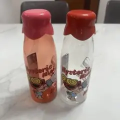 hysteric miniヒスミニ牛乳瓶型ボトル２点セット クリアとピンク