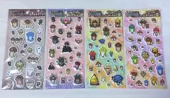 【未使用品】おさわり探偵 なめこ栽培キット　ぷっくりシール 4セットまとめて