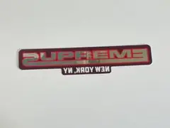 2021FW supreme ステッカー”New York NY ″オレンジ