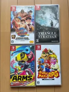 【まとめ売り】Nintendo Switch ソフト 4本セット