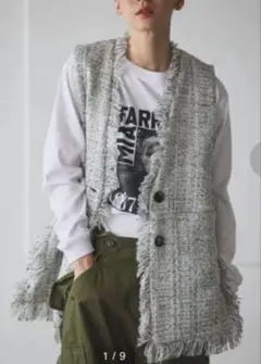 着用1回　GARAGE OF GOOD CLOTHING ツィードジレ