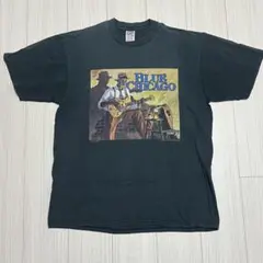 BLUE CHICAGO ビンテージTシャツ JERZEES