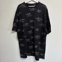 T206 ピンクパンサー 半袖 ワンピース 古着 ユニセックス