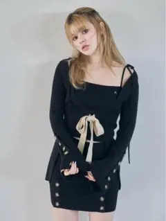 andmary Rola ribbon set up キャミソールのみ