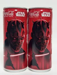 コカコーラ スターウォーズ コラボ ダース・モール缶250ml 2つ