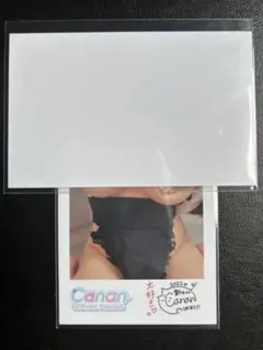 Canan 日南 ファンクラブ チェキ 2枚