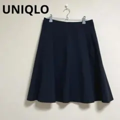 【UNIQLO】ユニクロ　レディース　フレアスカート　膝上　（L)