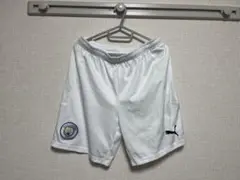 【サッカー】マンチェスター・シティ ホワイトハーフパンツ