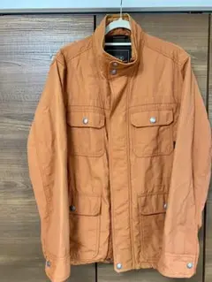 coach コーチ ミリタリージャケット オレンジ