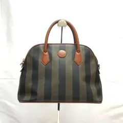 FENDI フェンディ ペカン柄 2way ハンドバッグ ドーム型 ブランド