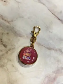 ピンク金魚チャーム