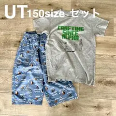 UNIQLO ユニクロ UT マインクラフト ステテコ Tシャツセット まとめ売
