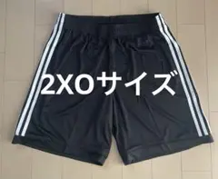 新品タグ付き アディダス AEROREADY ハーフパンツ 2XOサイズ 黒