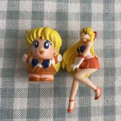美少女戦士セーラームーン　セーラーヴィーナス　フィギュア2体