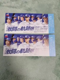 中日ドラゴンズお値下げ交渉オッケー★ドラゴンズ激闘の軌跡展 入場券 2枚セット