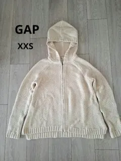 GAP フード付きニットパーカー XXS