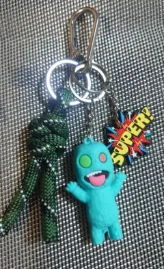 ハンドメイド　キーホルダー　バックチャーム　パラコード　モンスター　ハロウィン