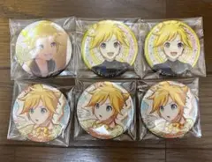 プロセカ　グリッター缶バッジ　レン
