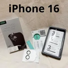 【薄型強化・50kg耐衝撃】ESR iPhone 16 カメラフィルム