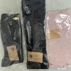 シルクふぁみりぃ　レッグウェア3色セット