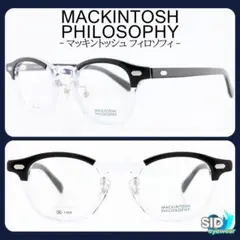 《定価22,000円！》マッキントッシュフィロソフィ　ブラック×クリア　メガネ