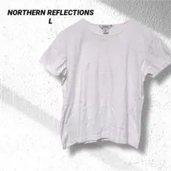 NORTHERN REFLECTIONS ホワイト Tシャツ L
