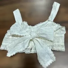ジェーンマープル　コットンレースビスチェ！