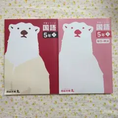 5年国語上　予習シリーズ