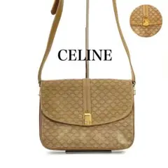 美品✨ CELINE セリーヌ ショルダーバッグ マカダム トリオンフ レザー