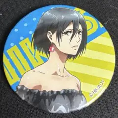 進撃の巨人 ミカサ 缶バッジ TGC 2017