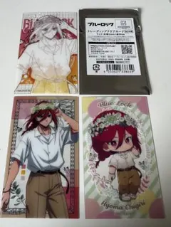 ブルーロック 千切豹馬 flower crown クリアカード
