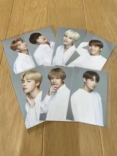 BTS フォトカード　裏面にサインのプリント入り