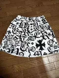 ￼￼￼￼CH CHROME HEARTS ホワイト/ブラック 文字プリントG40