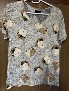 ワンダフルワールドのお面柄Tシャツです。